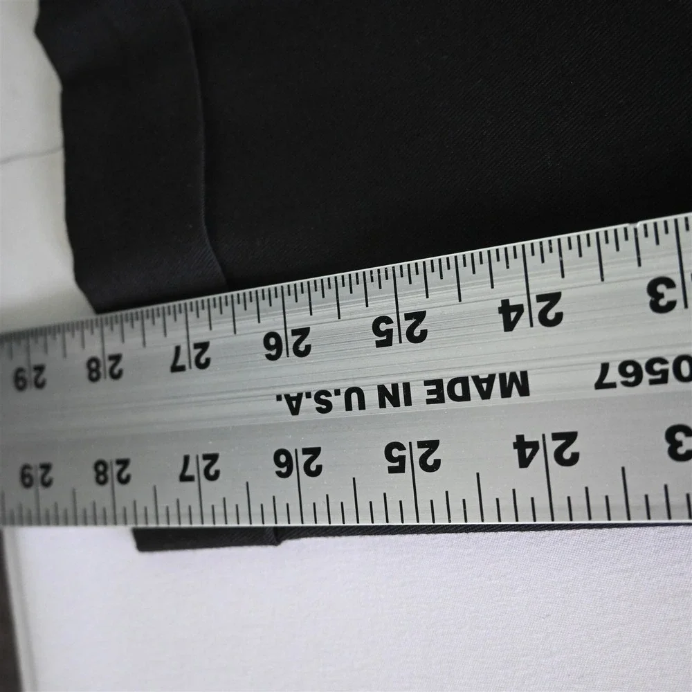Vtg Levi's 38x29 Black USA Made Black Pleated Cuffed Mens Dress Pants‎
